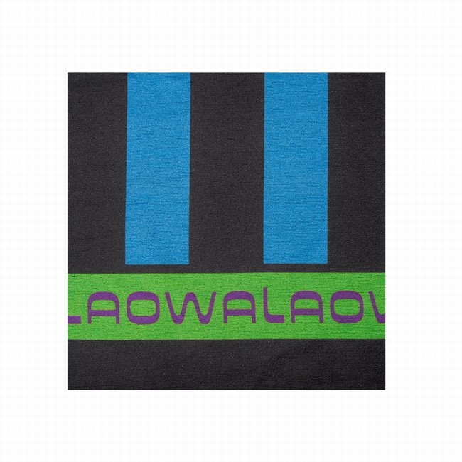 toalhas de praia owala em poliéster pretasazuis