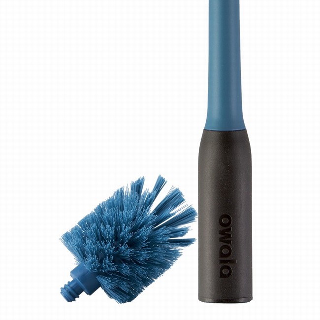 escova de mamadeira 2 em 1 owala azul