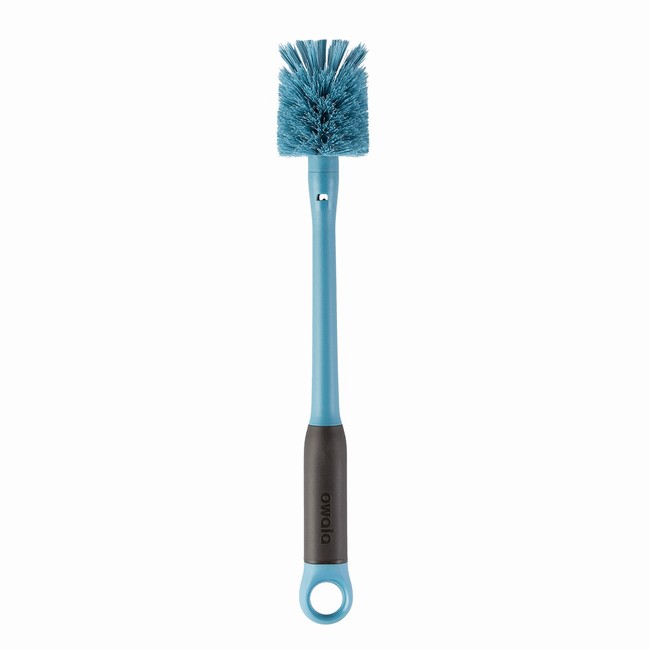 escova de mamadeira 2 em 1 owala azul