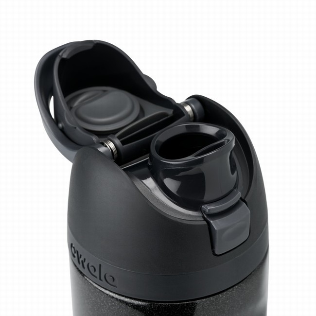 garrafas de água owala da coleção cósmica 710 ml 24 oz pretas