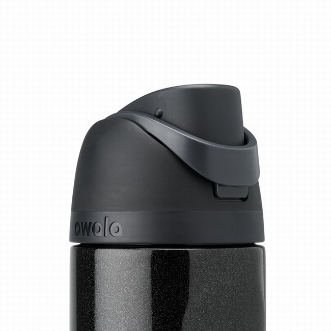 garrafas de água owala da coleção cósmica 710 ml 24 oz pretas