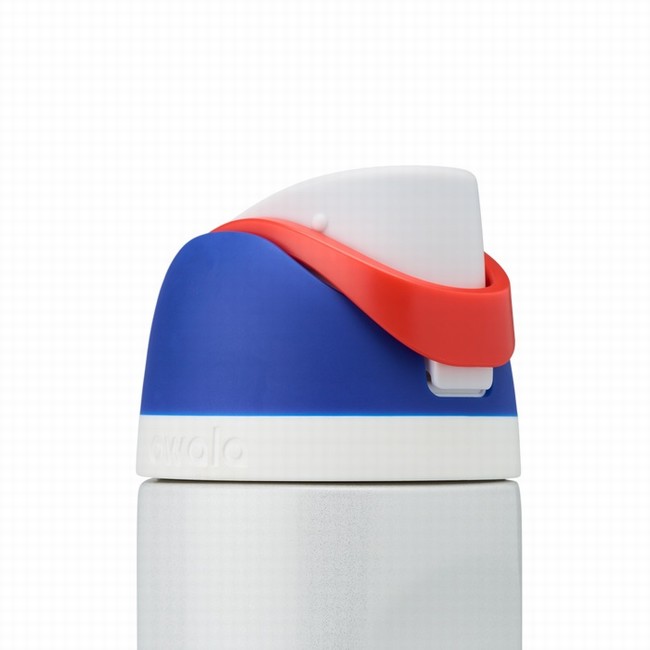 garrafas de água owala da coleção cosmic 710 ml 24 oz brancas