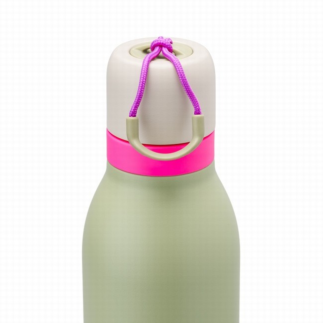 garrafas de água owala freesip twist de 710ml 24oz na cor verde.
