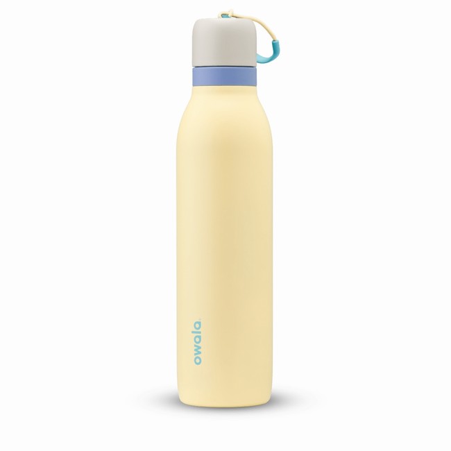 garrafas de água owala freesip twist de 710ml 24oz amarelas