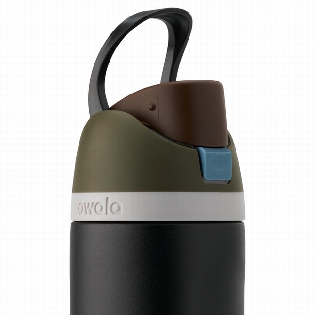 garrafas de água owala freesip de 710ml 24oz pretas