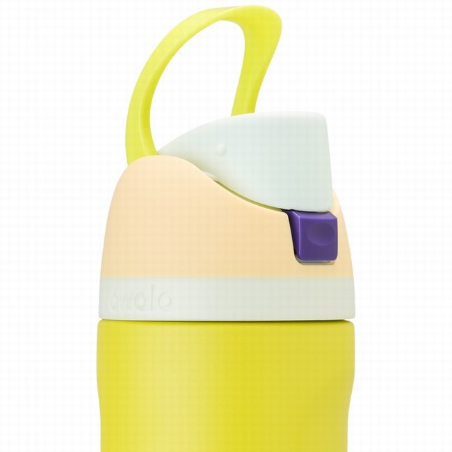 garrafas de água owala freesip de 710ml 24oz amarelas