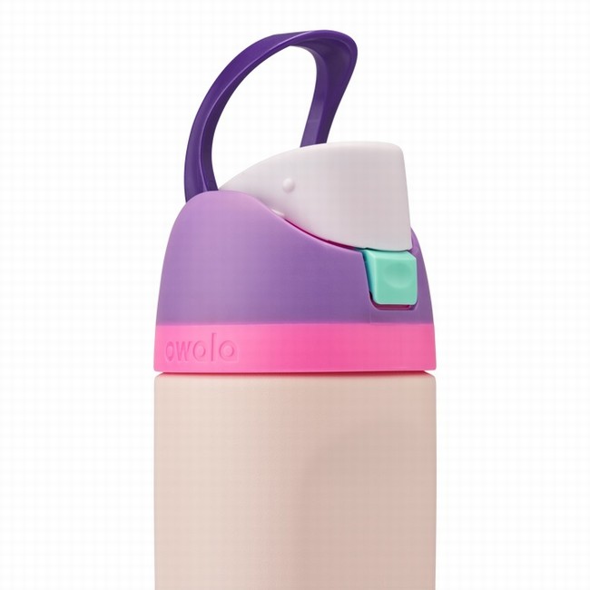 garrafas de água owala freesip de 473 ml 16 oz para crianças bege