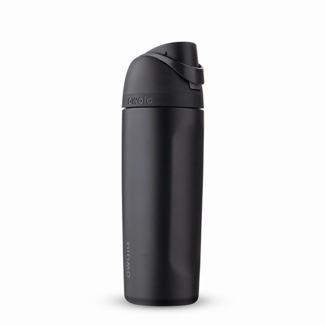 garrafas de água owala freesip de 562 ml 19 oz pretas