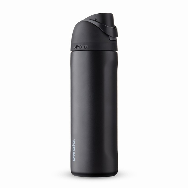 garrafas de água owala freesip de 710ml 24oz pretas