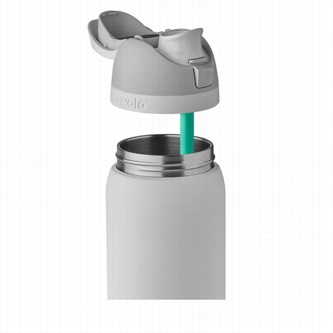 garrafas de água owala freesip de 946 ml 32 oz brancas