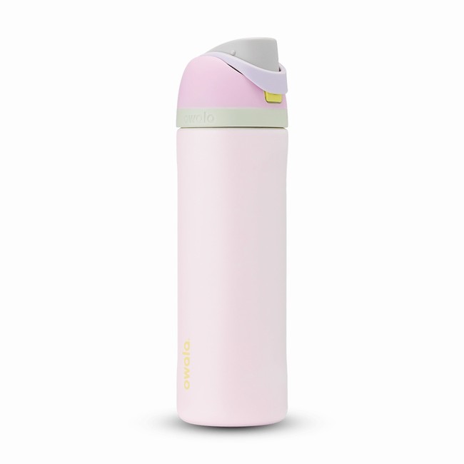 garrafas de água owala freesip de 710ml 24oz rosa