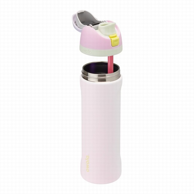 garrafas de água owala freesip de 710ml 24oz rosa