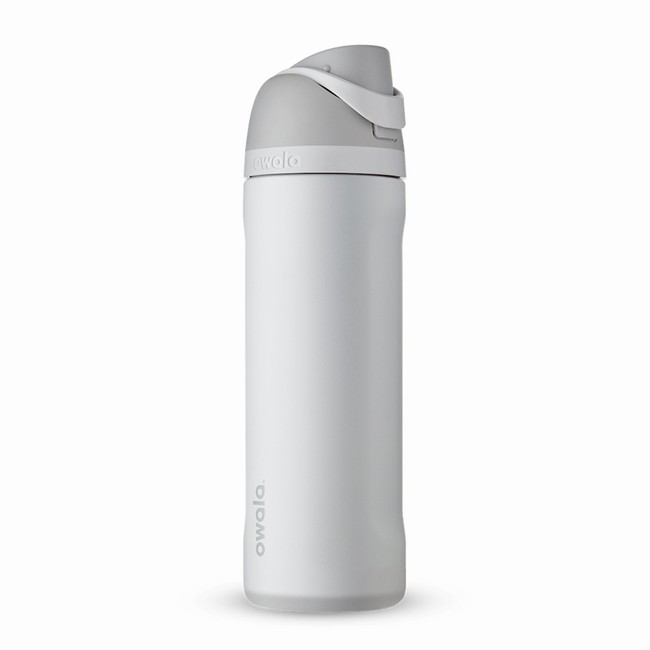garrafas de água owala freesip de 710ml 24oz cinza