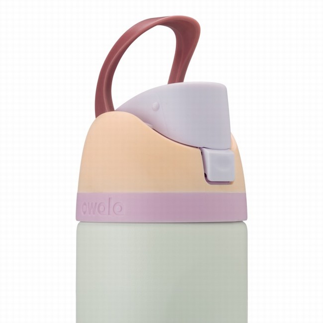 garrafas de água owala freesip de 710ml 24oz brancas