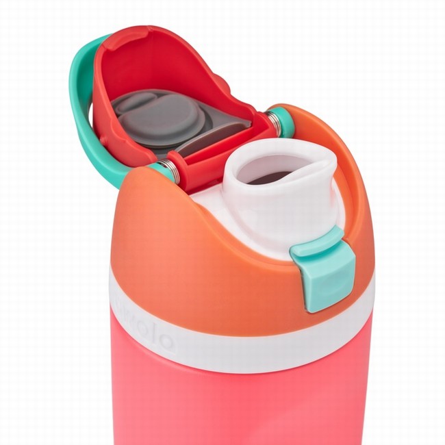 garrafas de água owala freesip de 473ml 16oz para crianças rosa.
