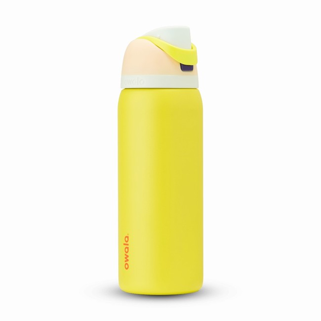 garrafas de água owala freesip de 946 ml 32 oz amarelas
