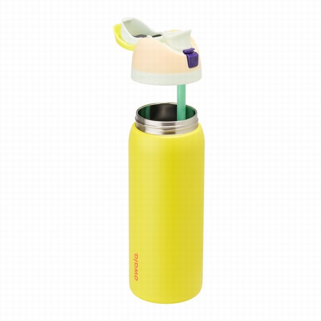 garrafas de água owala freesip de 946 ml 32 oz amarelas