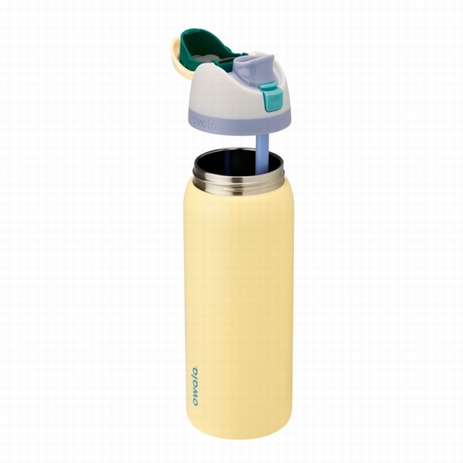 garrafas de água owala freesip de 946 ml 32 oz amarelas
