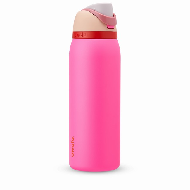 garrafas de água owala freesip de 118 litro 40 oz rosa