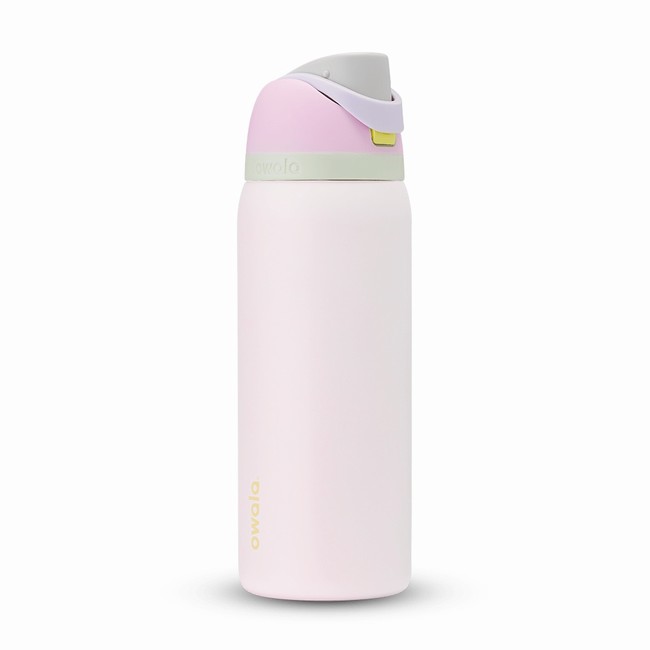 garrafas de água owala freesip de 946 ml 32 oz rosa