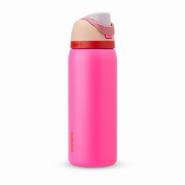 garrafas de água owala freesip de 946 ml 32 oz rosa