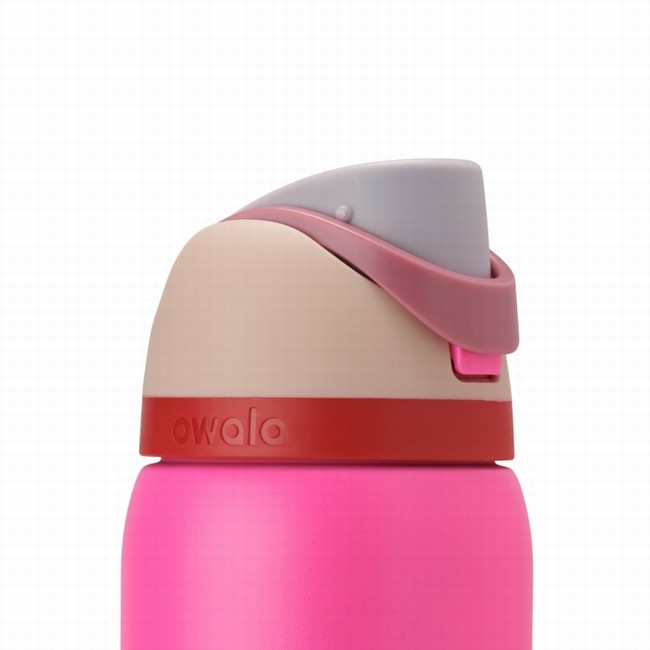 garrafas de água owala freesip de 946 ml 32 oz rosa