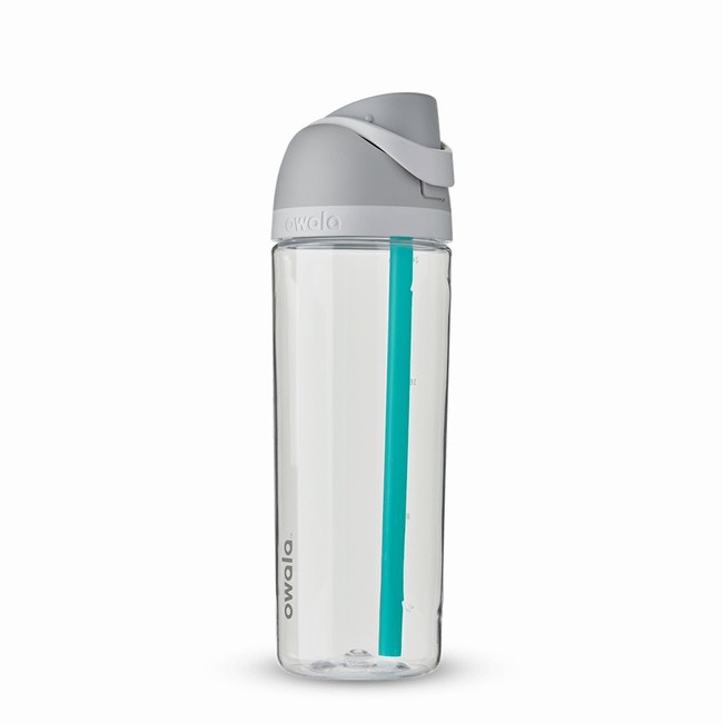 garrafas de água owala freesip de 740ml 25oz cinza