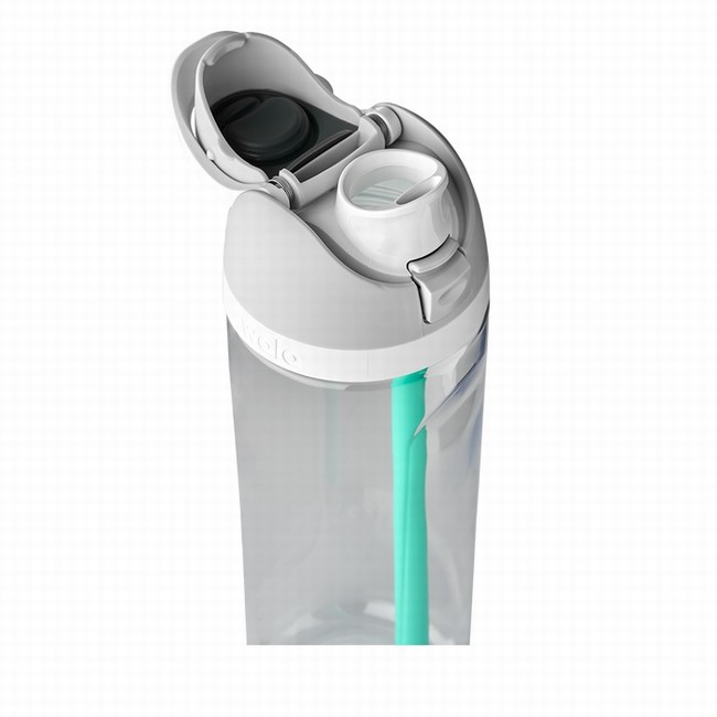 garrafas de água owala freesip de 740ml 25oz cinza