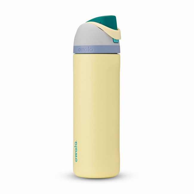 garrafas de água owala freesip de 710ml 24oz amarelas