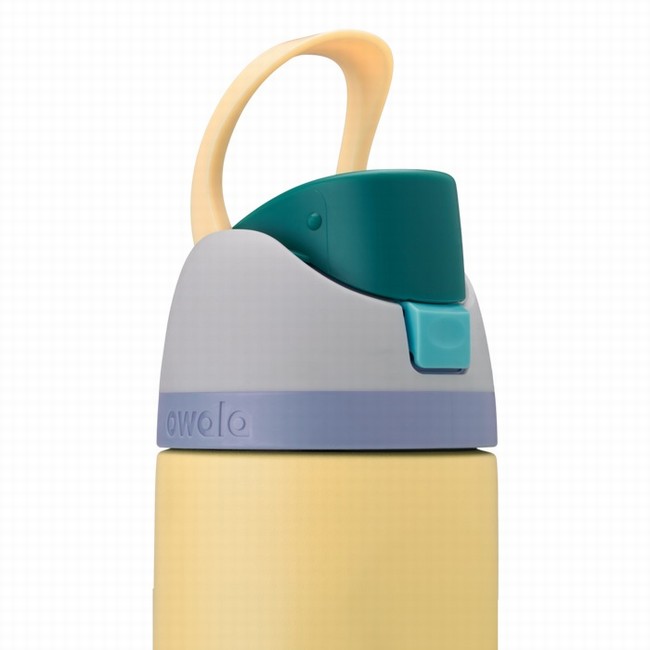 garrafas de água owala freesip de 710ml 24oz amarelas