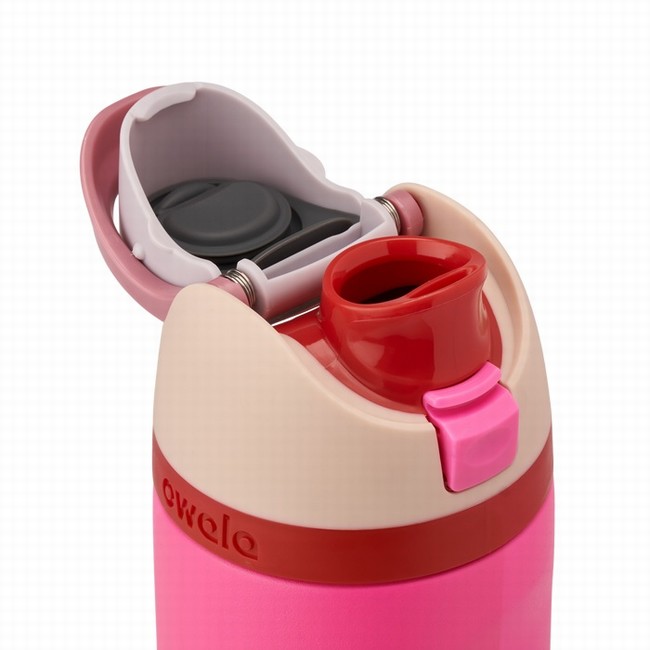 garrafas de água owala freesip de 710ml 24oz rosa