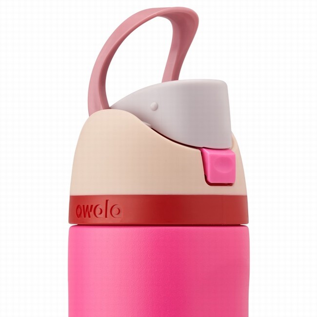 garrafas de água owala freesip de 710ml 24oz rosa