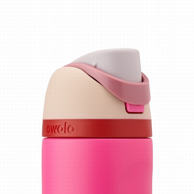 garrafas de água owala freesip de 710ml 24oz rosa