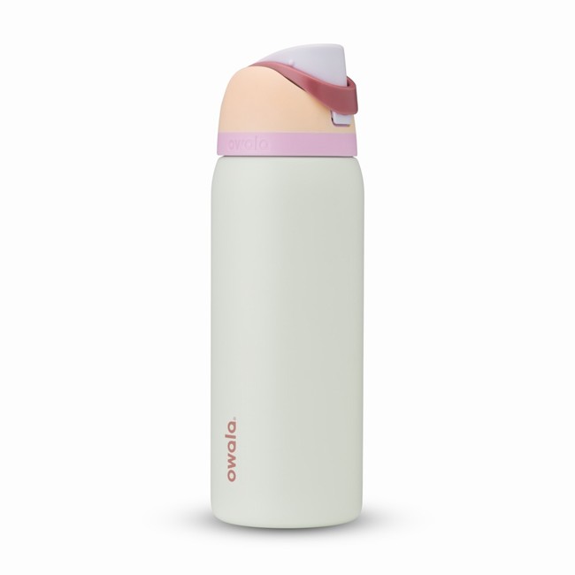 garrafas de água owala freesip de 946 ml 32 oz brancas