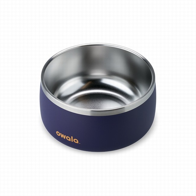 tigela para animais de estimação owala 6 xícaras azul marinho