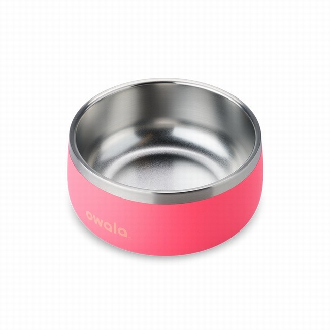 tigela para animais de estimação owala 3 xícaras rosa
