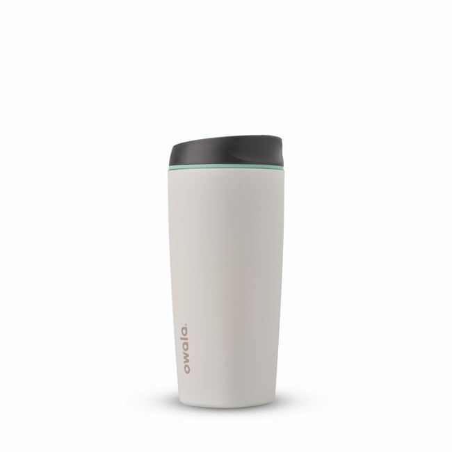 garrafas de água owala smoothsip de 591 ml 20 oz brancas