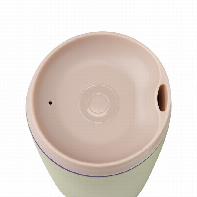 garrafas de água owala smoothsip de 591 ml 20 oz na cor verde.