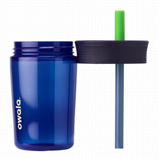garrafa térmica infantil owala de 443ml 15oz azul