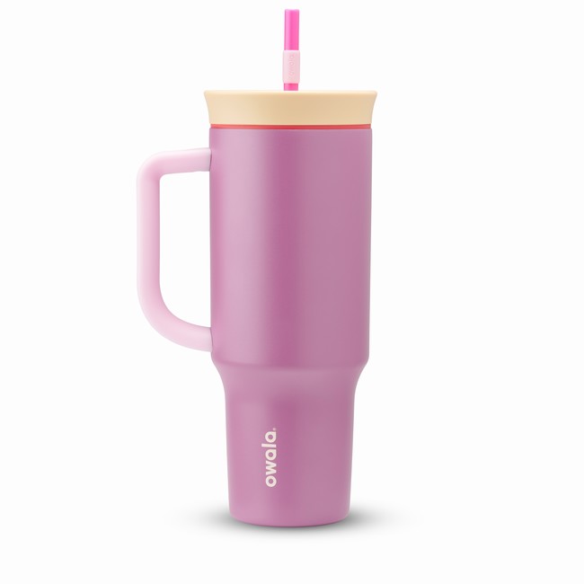 garrafa térmica owala de 118 l 40 oz roxa