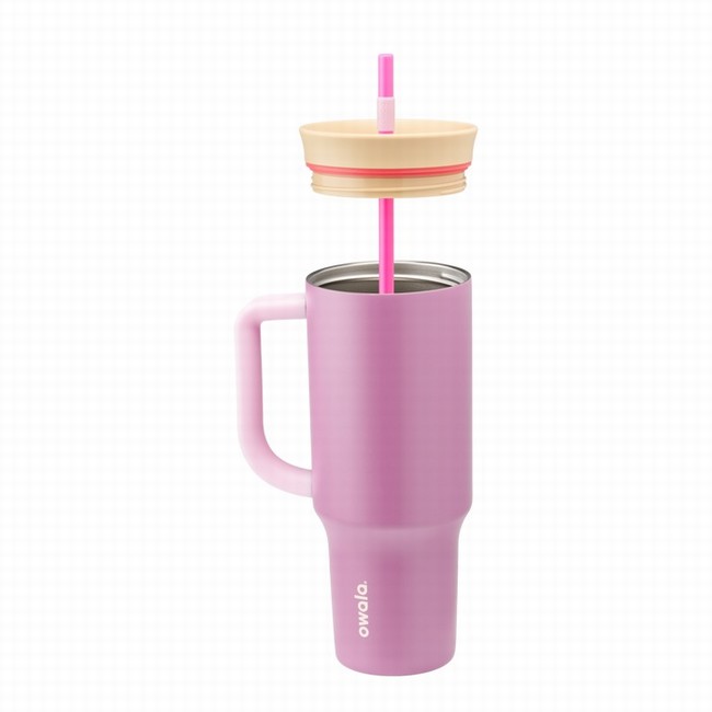 garrafa térmica owala de 118 l 40 oz roxa