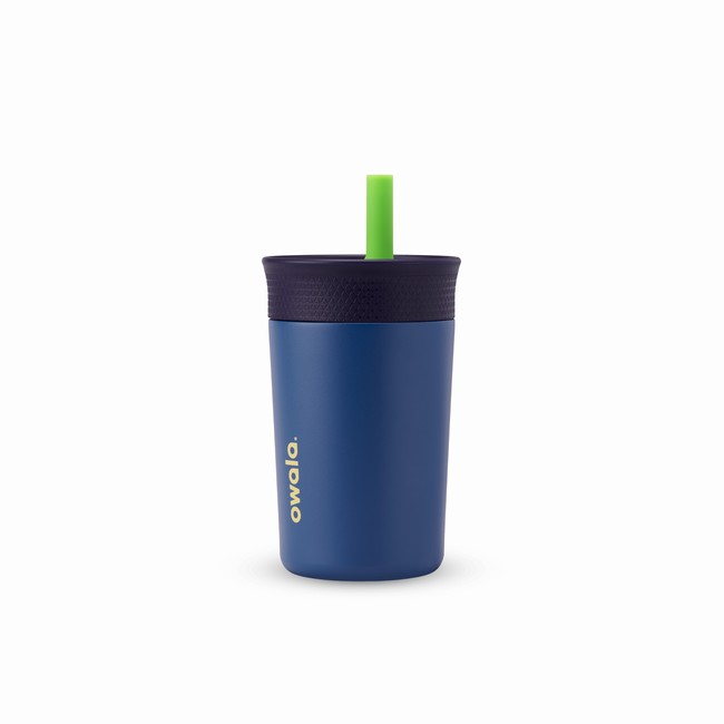 garrafa térmica infantil owala de 350ml 12oz azul