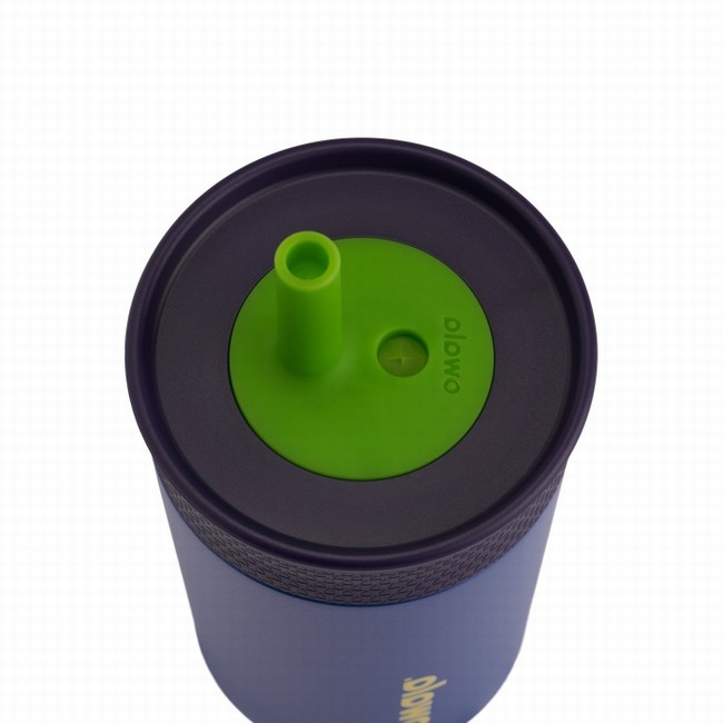 garrafa térmica infantil owala de 350ml 12oz azul
