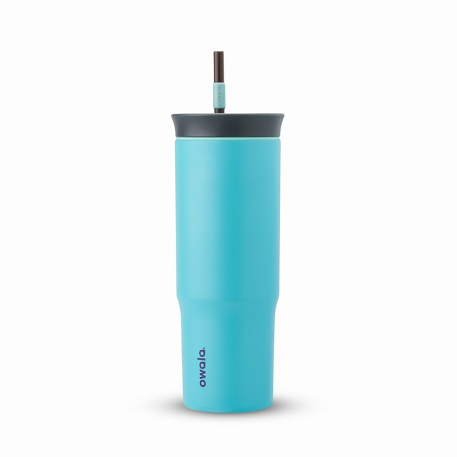 garrafa térmica owala de 710ml 24oz azul