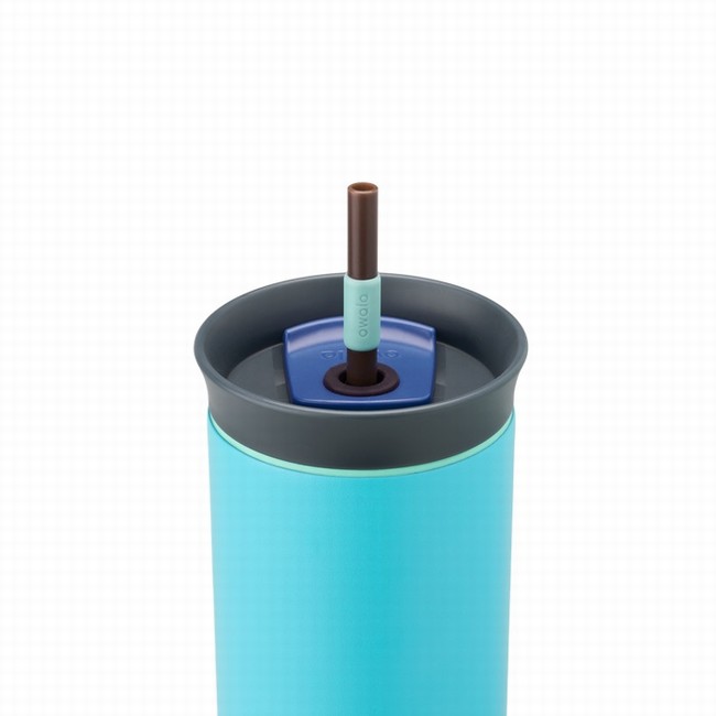 garrafa térmica owala de 710ml 24oz azul
