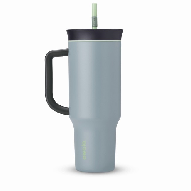 garrafa térmica owala de 118 l 40 oz cinza