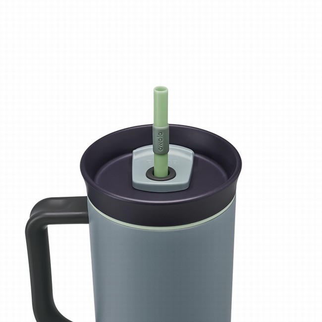 garrafa térmica owala de 118 l 40 oz cinza