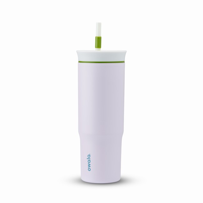 garrafa térmica owala de 710 ml 24 oz branca