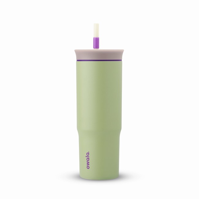 garrafa térmica owala de 710ml 24oz verde